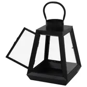 LANTERNA 29 CM TRAPEZE - PRETO/INCOLOR - Foto 4