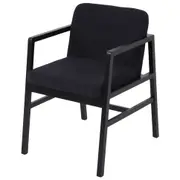POLTRONA CEIBO - PRETO/PRETO - Foto 1