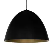 LUMINÁRIA DE TETO ROOF - PRETO/OURO - Foto 2
