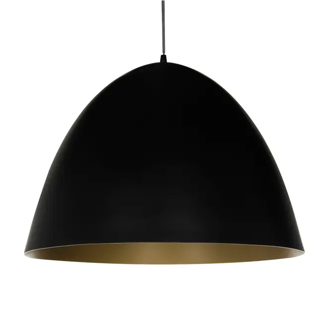 LUMINÁRIA DE TETO ROOF - PRETO/OURO - Foto 2