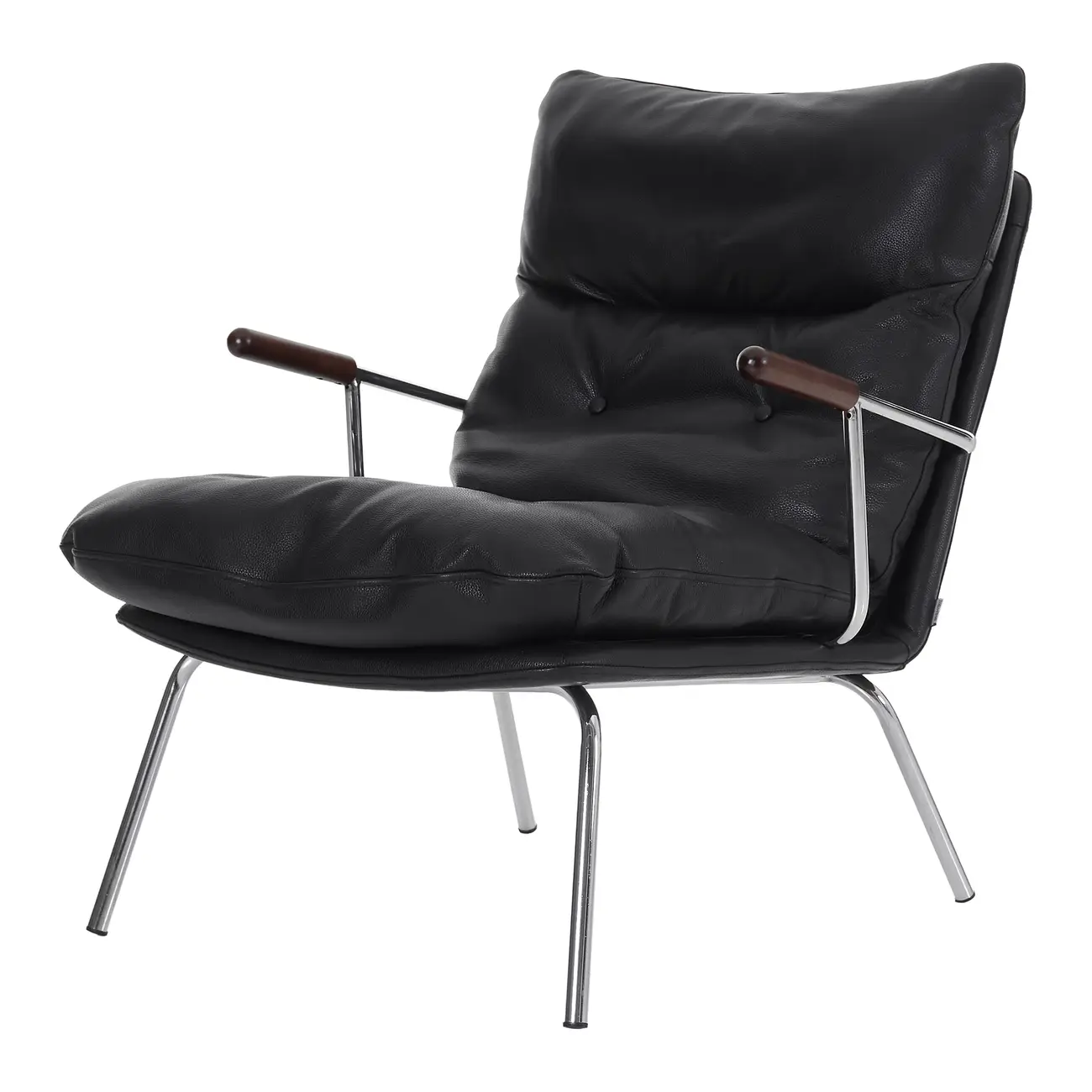 POLTRONA GOOGIE - CROMADO/PRETO - Foto 3