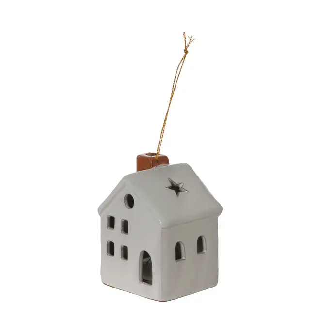 ADORNO CASINHA LED 7 CM VILAREJO NOEL - NATURAL - Foto 3