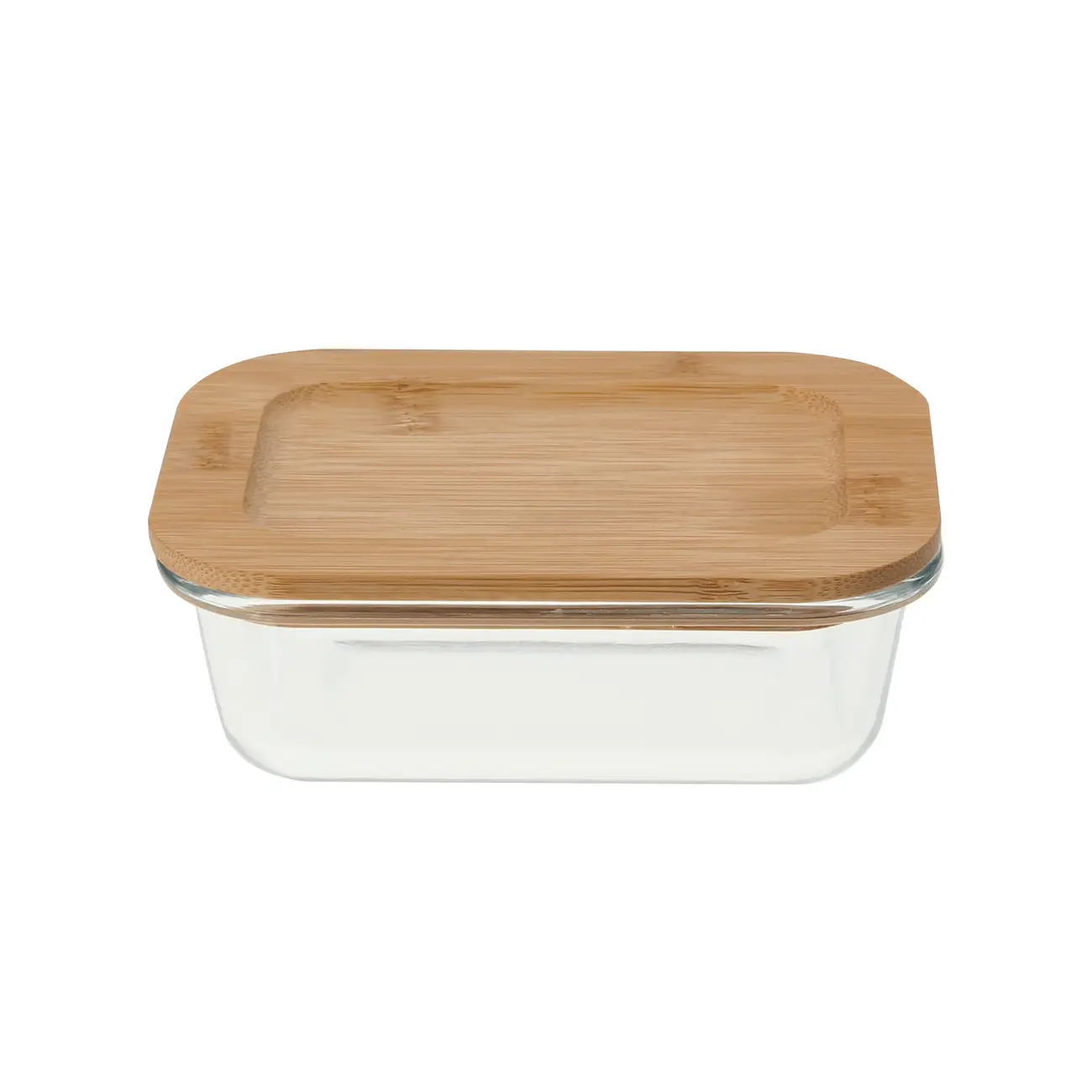 POTE HERMÉTICO 250 ML BAMBU - INCOLOR/BAMBU - Foto 2