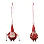 KIT COM 2 PINGENTES NOEL COLORFUN XMAS - VERMELHO/PRETO - Foto 1