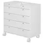 NAMI ESTRUTURA CÔMODA 5 GAVETAS 80X45 - BRANCO - Foto 2