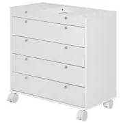 NAMI ESTRUTURA CÔMODA 5 GAVETAS 80X45 - BRANCO - Foto 2