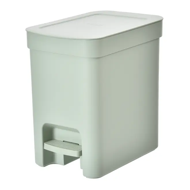 LIXEIRA COM PEDAL 6 L TRIUM - SÁLVIA - Foto 1