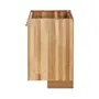 ARMÁRIO DE COZINHA INFERIOR 2 PORTAS 1 M GOURMET - NOZES/ZINCO - Foto 3