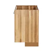 ARMÁRIO DE COZINHA INFERIOR 2 PORTAS 1 M GOURMET - NOZES/ZINCO - Foto 3