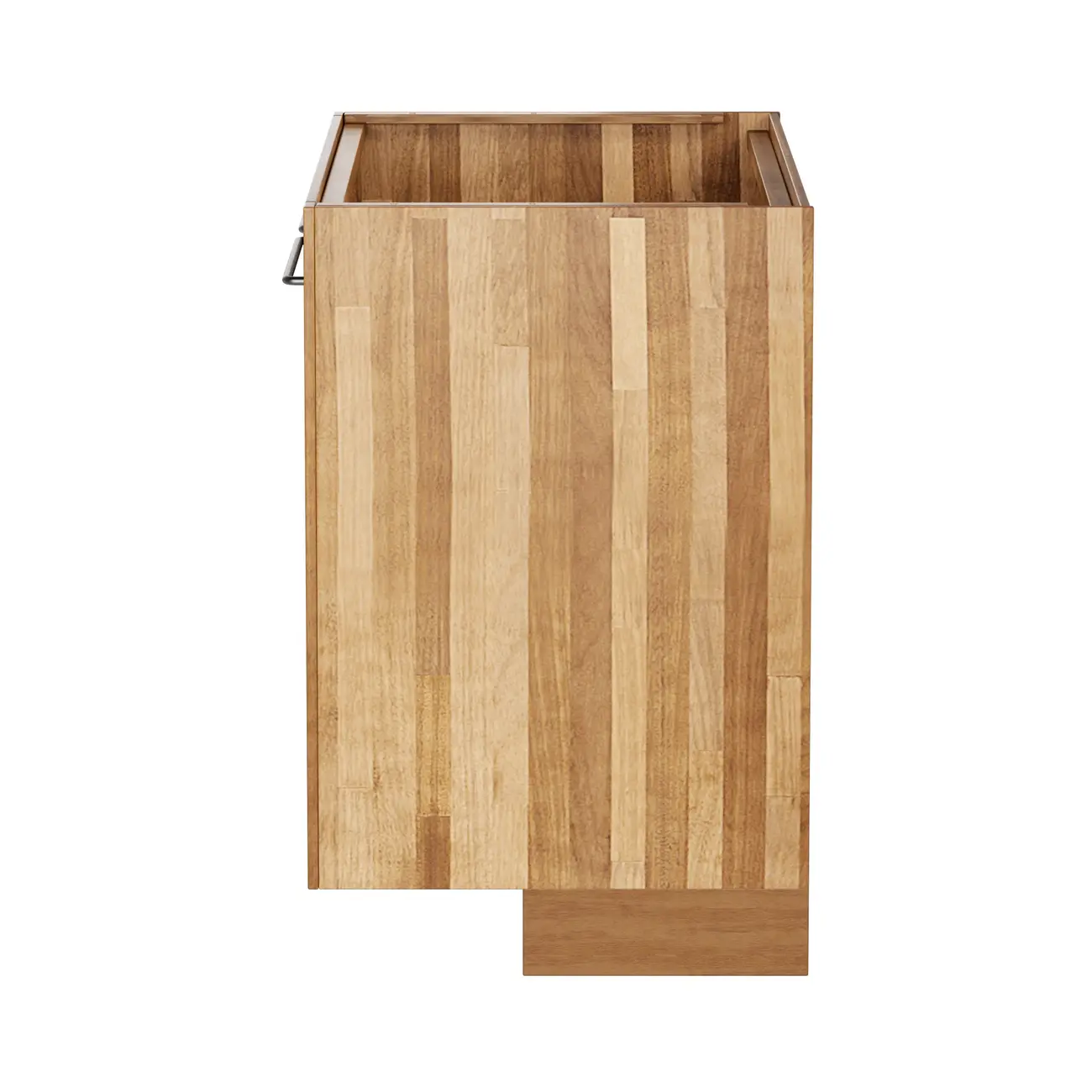 ARMÁRIO DE COZINHA INFERIOR 2 PORTAS 1 M GOURMET - NOZES/ZINCO - Foto 3