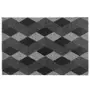 CAPACHO 40 CM X 60 CM FORMAS - CINZA/PRETO - Foto 1