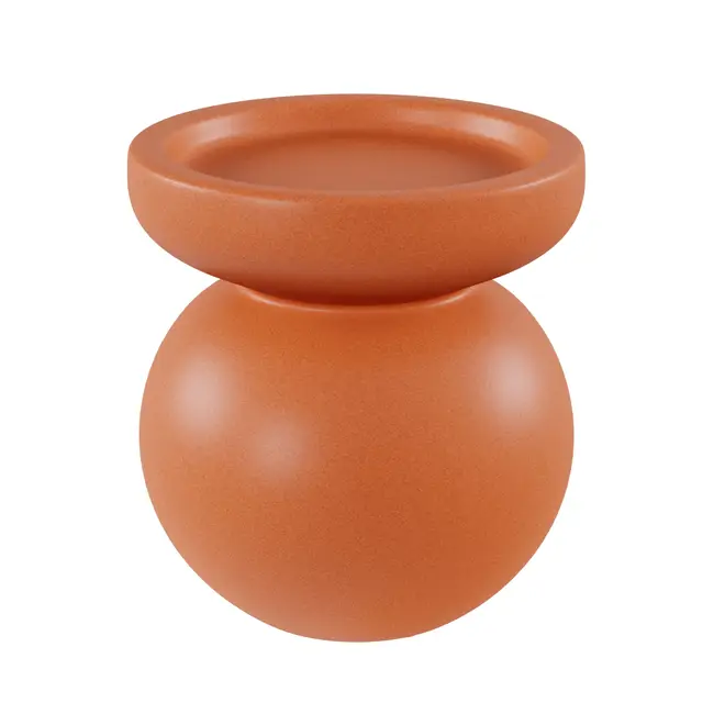 SUPORTE VELA BOTIJA - TERRACOTA - Foto 5