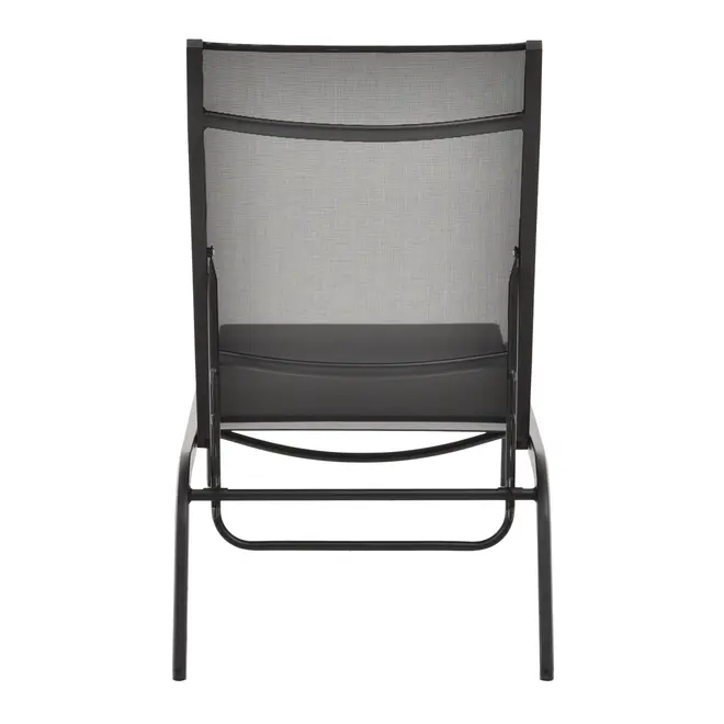 CHAISE LONGUE DUNAS - PRETO/PRETO - Foto 8
