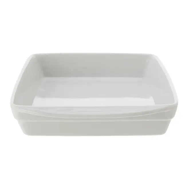 BAKE I TRAVESSA REFRAT. 40 CM X 24 CM - BRANCO - Foto 5