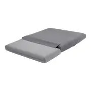 SOFÁ-CAMA 2 LUGARES LANCE DUPLO - KONKRET/ESTANHO - Foto 9