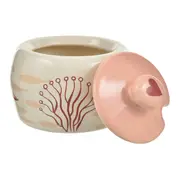 AÇUCAREIRO MINHA MÃE É SEREIA - OFF WHITE/ROSA CLARO - Foto 4