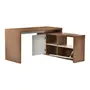 MESA COM BALCÃO 2 PORTAS 1,35 M X 1,35 M FIND - FREIJÓ/BRANCO - Foto 2