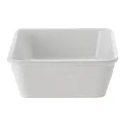 TRAVESSA REFRATÁRIA 21 CM X 14 CM THEVY - BRANCO/BRANCO - Foto 3