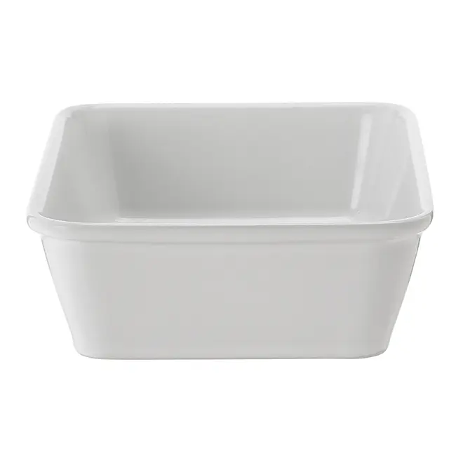 TRAVESSA REFRATÁRIA 21 CM X 14 CM THEVY - BRANCO/BRANCO - Foto 3