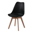 FAIA/PRETO - CADEIRA DE JANTAR SKED WOOD