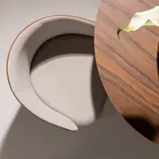 CADEIRA COM BRAÇOS DOPPI - WHISKY/BEGE - Foto 11