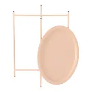 MESA LATERAL REDONDA 41 CM PLATTER - VIN ROSE - Foto 4