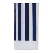 GUARDANAPO 39 CM X 39 CM C/20 BLUESTRIPE - BRANCO/AZUL ESCURO - Foto 3