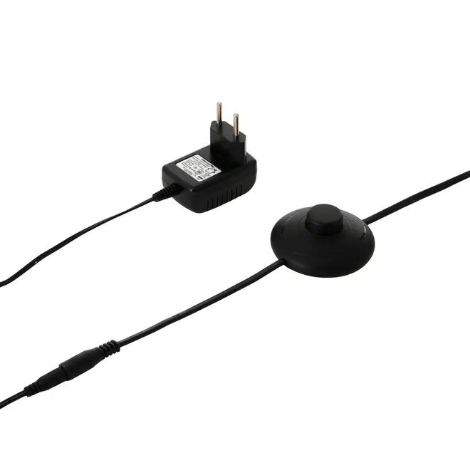 LUMINÁRIA DE CHÃO LED CURVED - PRETO/FROST - Foto 7