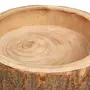 CENTRO DE MESA 30 CM PAVLOVNA - PAULOWNIA/ENCERADO CASTANHO - Foto 4
