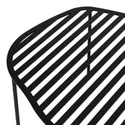 MESA DE CENTRO VAZADA 61 CM X 50 CM PINGO - PRETO - Foto 6