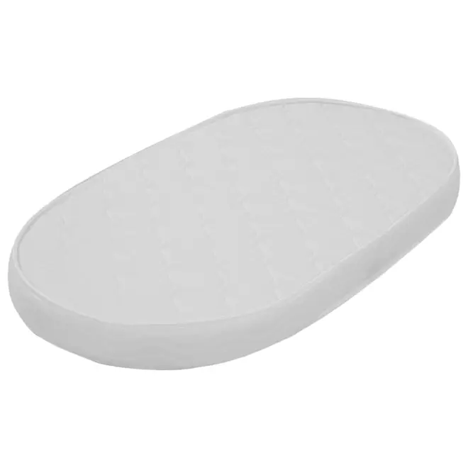COLCHÃO DE ESPUMA PARA BERÇO 69 CM X 1,29 M X 10 CM BABY LIGHT - BRANCO - Foto 1