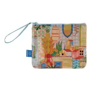 NECESSAIRE CONJUNTO COM 2 PEÇAS SAUDADE TROPICAL - AZUL/MULTICOR - Foto 3