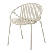 CADEIRA PARA ÁREA EXTERNA BOMBINA - CREAM/CREAM - Foto 1
