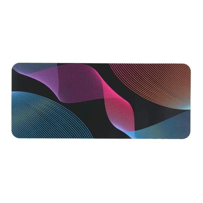 DESK PAD BEAT - PRETO/CORES CALEIDOCOLOR - Foto 1