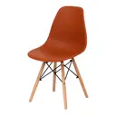FAIA/TERRACOTA - CADEIRA DE COZINHA EASY WOOD