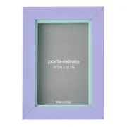 PORTA-RETRATO 10 CM X 15 CM COLOR MATCH - MOUSSE DE JABUTICABA/SORBET DE MENTA - Foto 1