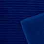 TOALHA DE PISO 80 CM X 48 CM VELVET - AZUL COBALTO - Foto 4