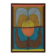 QUADRO 50 CM X 35 CM PAISAGISTA - PAU FERRO/MULTICOR - Foto 1