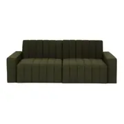SOFÁ-CAMA RETRÁTIL E RECLINÁVEL 3 LUGARES SNOOZE - MUSGO - Foto 7