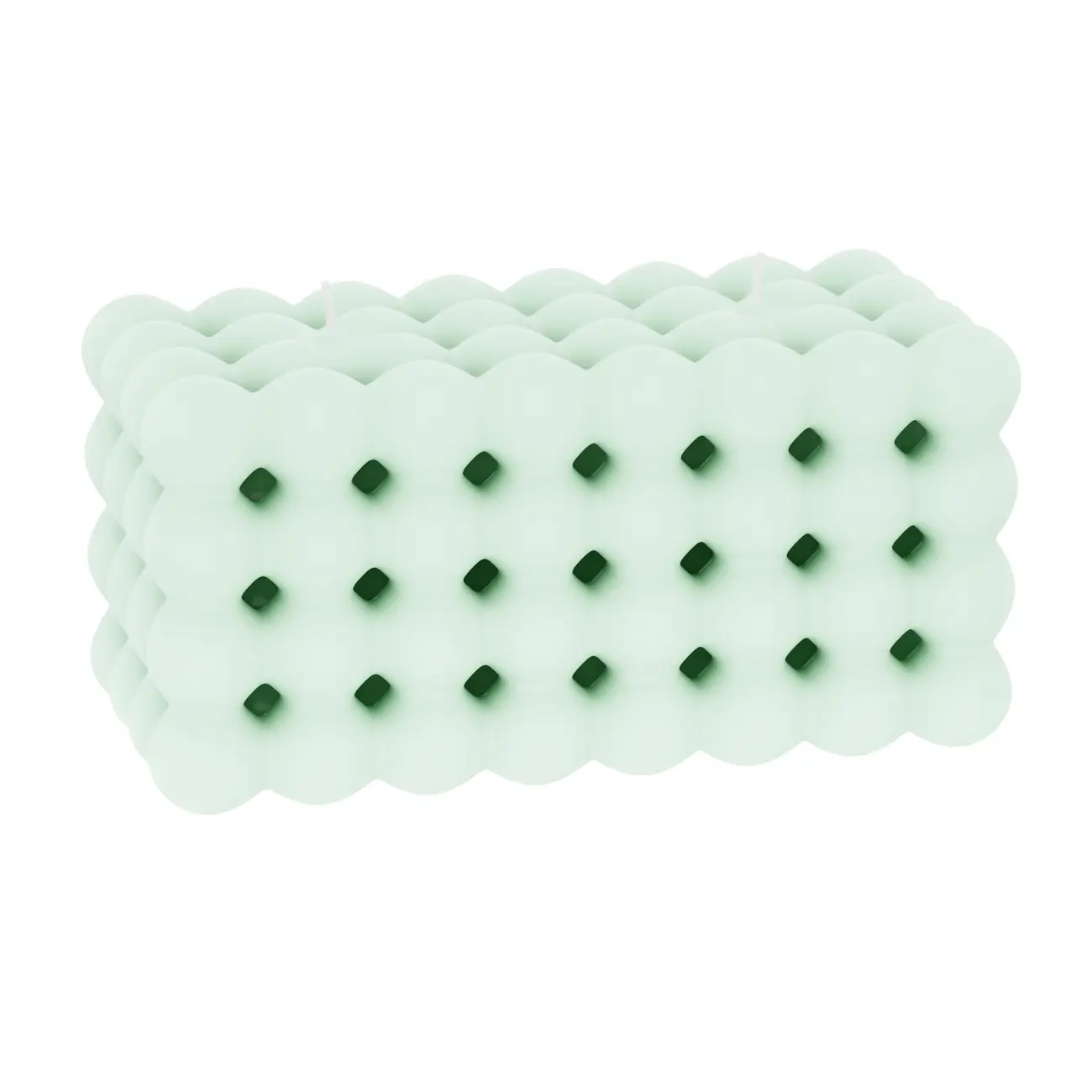 VELA 6 CM X 12 CM FUNNY BUBBLE - SORBET DE MENTA - Foto 6