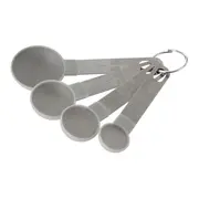 KIT COM 8 XÍCARAS/COLHERES MEDIDORAS MEASURE - KONKRET/INOX - Foto 4