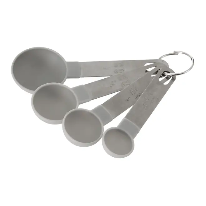 KIT COM 8 XÍCARAS/COLHERES MEDIDORAS MEASURE - KONKRET/INOX - Foto 4