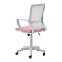 CADEIRA DE ESCRITÓRIO FRESH - CINZA CLARO/QUARTZO ROSA - Foto 3