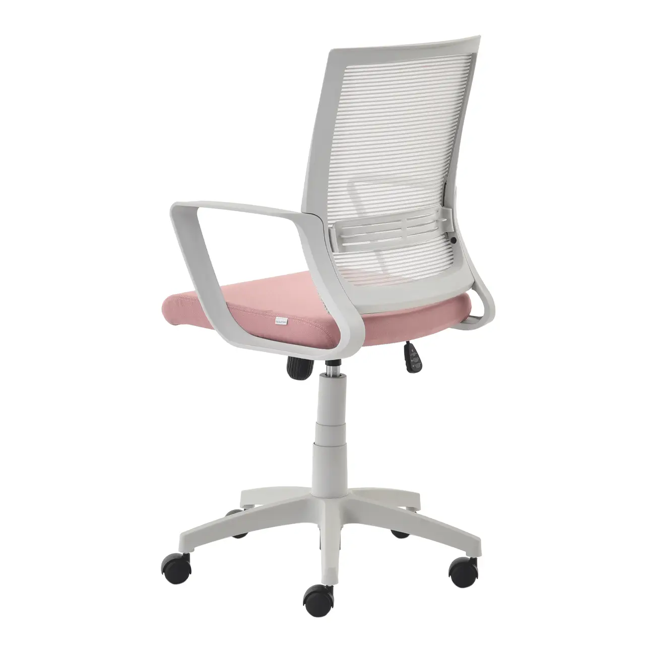 CADEIRA DE ESCRITÓRIO FRESH - CINZA CLARO/QUARTZO ROSA - Foto 3