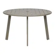 MESA PARA ÁREA EXTERNA REDONDA 1,20 M DUNAS - CAMELO - Foto 1
