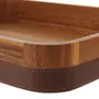 BANDEJA 42 CM X 27 CM ACÁCIA LORD - ACÁCIA/OURO VELHO - Foto 8