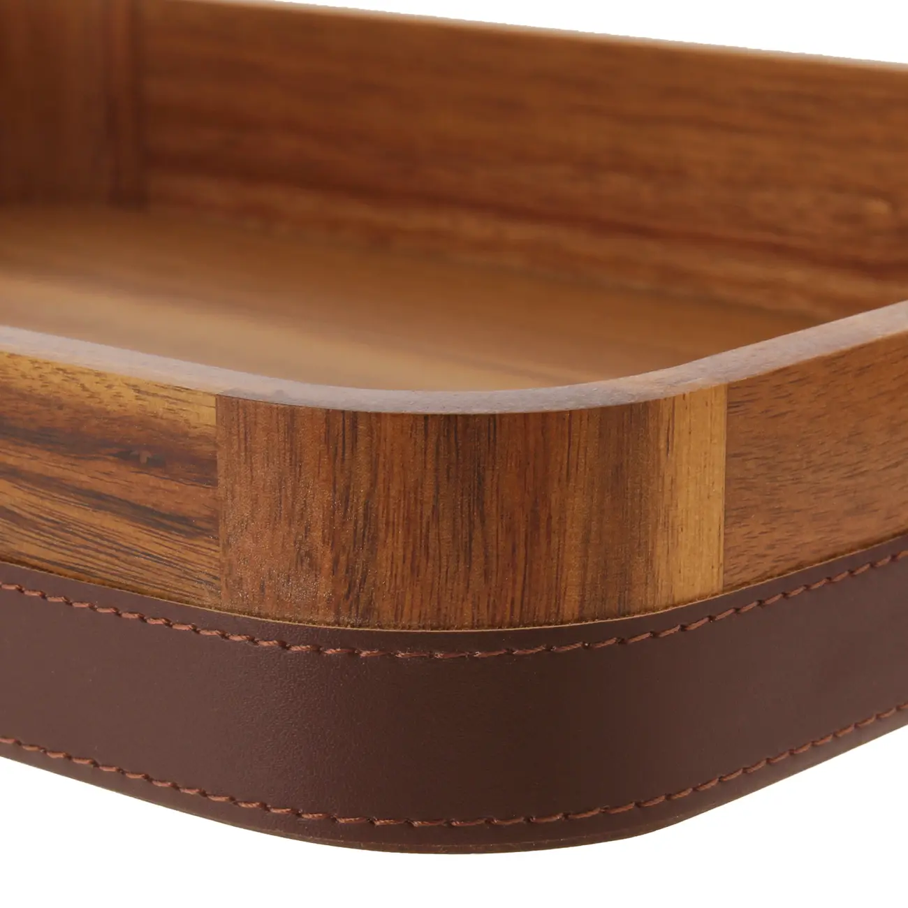 BANDEJA 42 CM X 27 CM ACÁCIA LORD - ACÁCIA/OURO VELHO - Foto 8