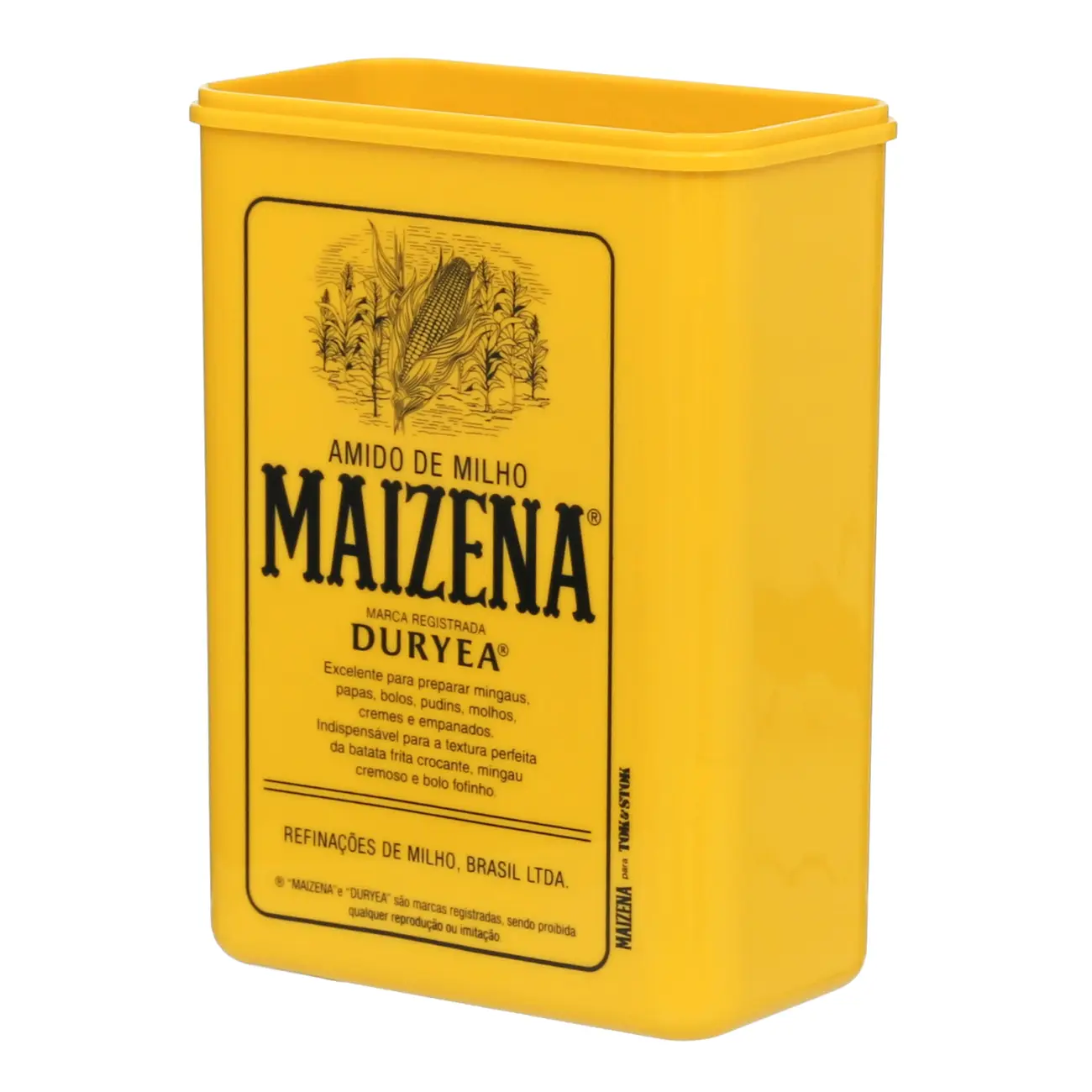 POTE HERMÉTICO 1,2 L MAIZENA - AMARELO/PRETO - Foto 5