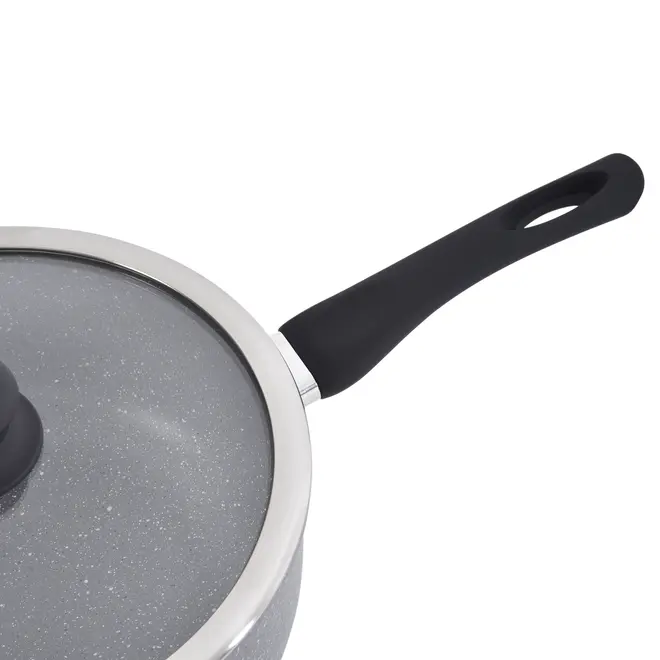 PANELA INDUÇÃO 24 CM GRANITY - KONKRET/PRETO - Foto 5