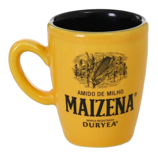 XÍCARA CAFÉ 50 ML MAIZENA - AMARELO/PRETO - Foto 3
